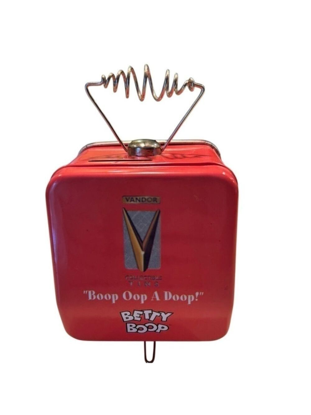 Vandor Betty Boop Tin TV Bank Collectible Retro - Picture 4 of 6